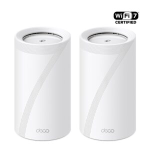 Deco BE85(2-pack) | BE19000 Whole Home Mesh Wi-Fi 7 System(Tri-Band)