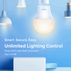Tapo L510E,Smart Wi-Fi Light Bulb, Dimmable