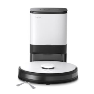 Tapo RV30 Plus,LiDAR Navigation Robot Vacuum & Mop + Smart Auto-Empty Dock